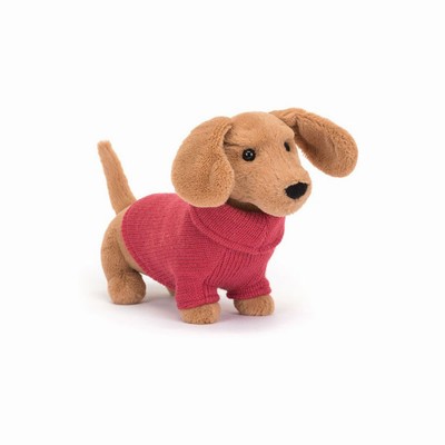 Jellycat Sweater Sausage Perro | SVZA-68932